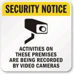 How and where to post CCTV signs