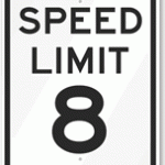 Flashing crosswalks continue their reign of terror: Now with 8 miles-per-hour signs