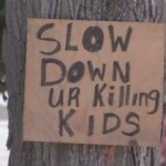 Neighborhood Posts Fake Stop Sign to Save Kids