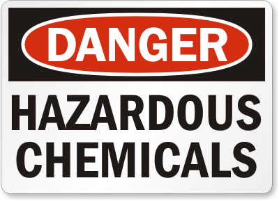 OSHA-compliant HAZMAT sign from MySafetySign