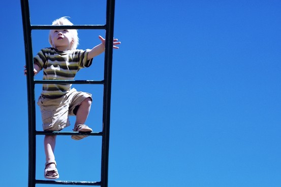 Child on playground