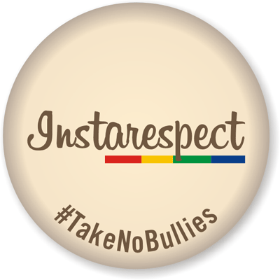 Instarespect anti-cyberbullying sticker