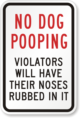 via DogPoopSigns.com