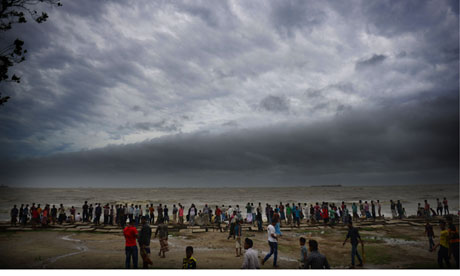 Cyclone evacuation