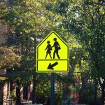 Researchers claim that packing action into road signs will prevent accidents