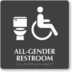 Regulatory notes: California requires all single restrooms to be gender-neutral